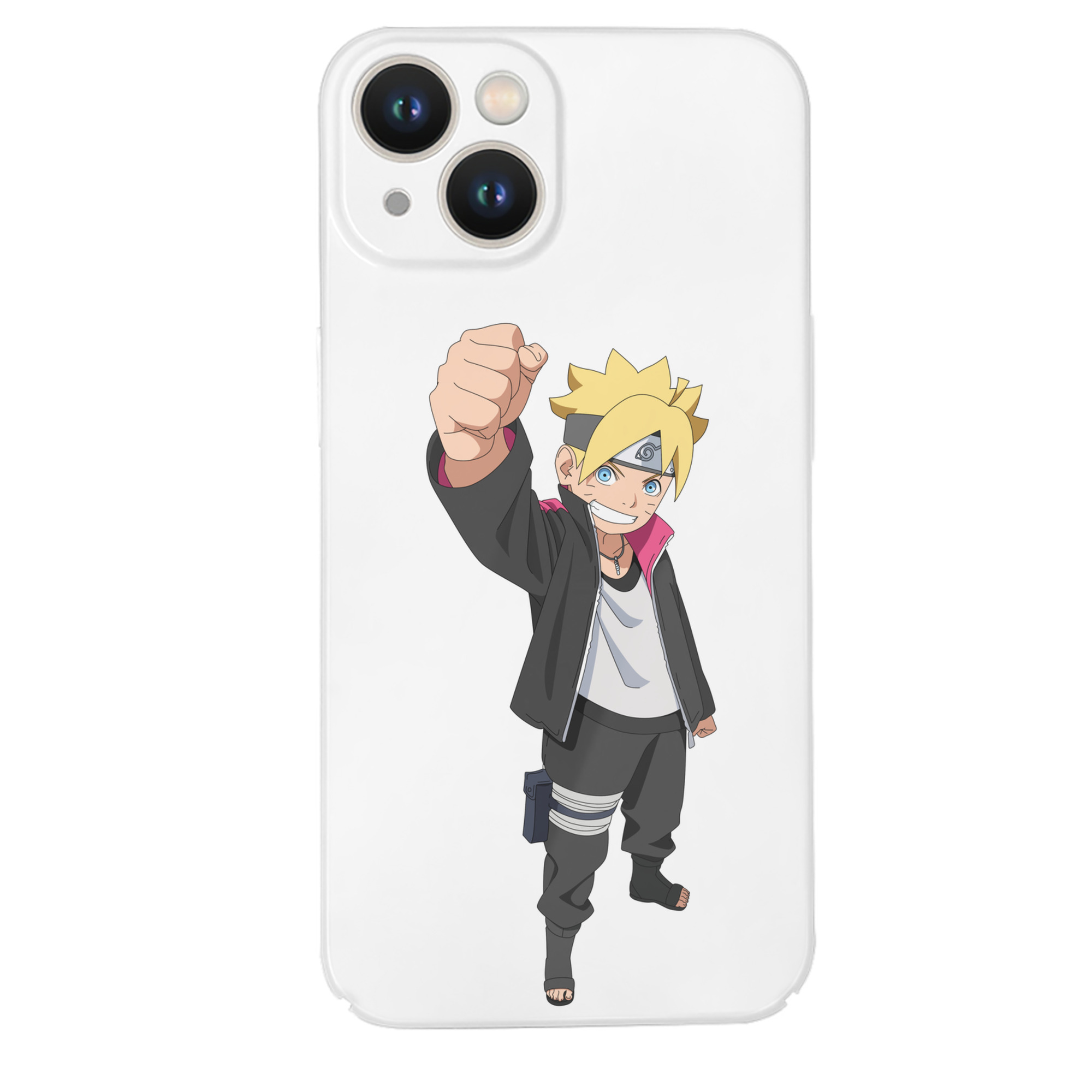 （画像用） NARUTO -ナルト- うずまき ボルト Uzumaki Boruto 【iPhone 14シリーズ対応】ハードケース